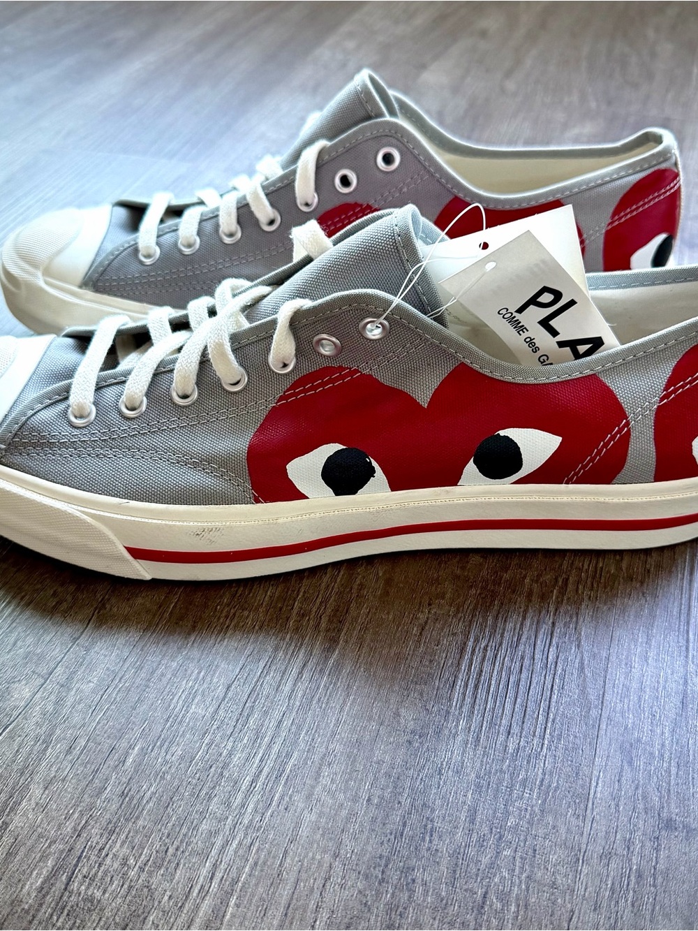 CDG PLAY x Converse Jack Purcell Men’s 12 171260C NEW
